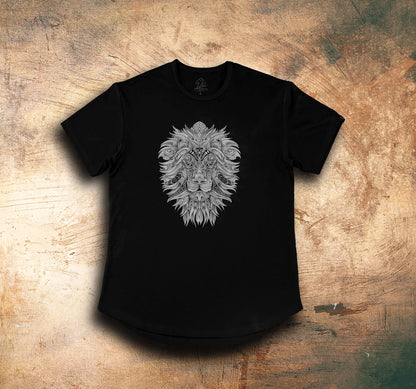 Lion Face T-shirt: Part of the "Man-Animal-Nature" collection