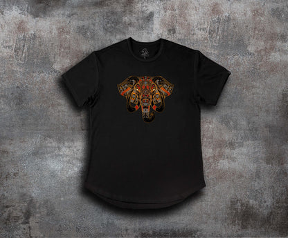 Elephant Face T-shirt: Part of the "Man-Animal-Nature" collection