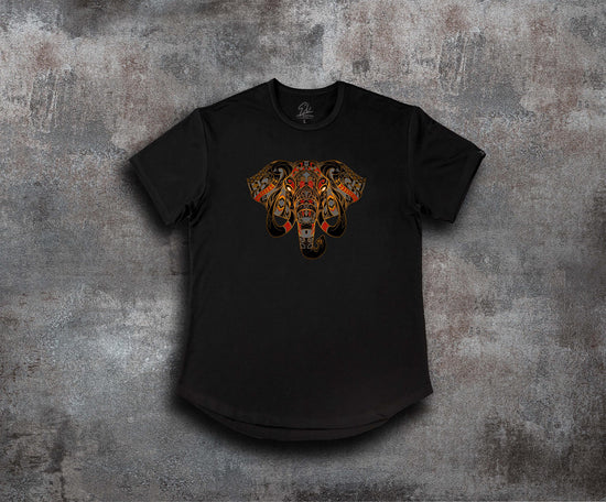 Elephant Face T-shirt: Part of the "Man-Animal-Nature" collection